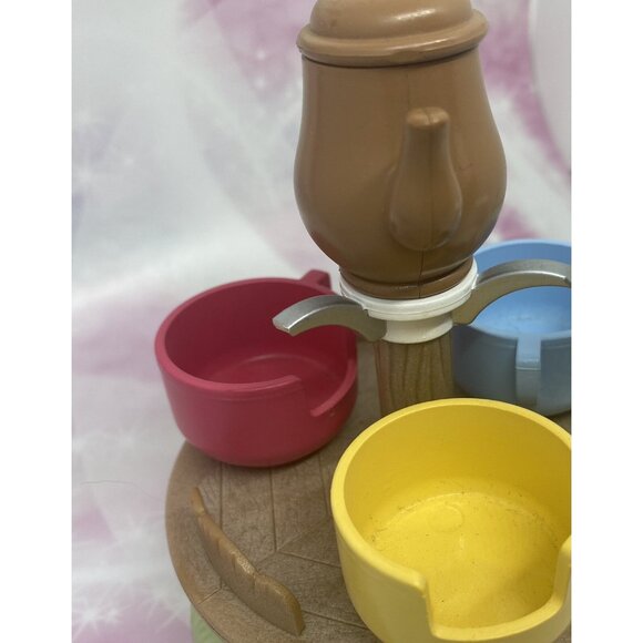 Sylvanian Families Calico Critter Spinning Tea Cup Ride Teapot Damaged - Picture 3 of 5